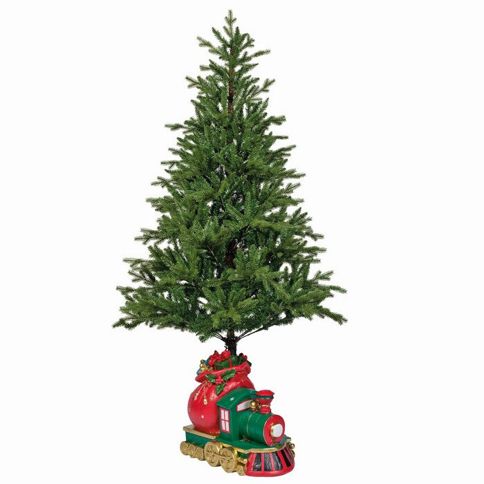Supporto per albero di Natale treno con regali 56 cm
