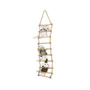 Scala con topolini per decorazione natalizia da appendere 35 cm