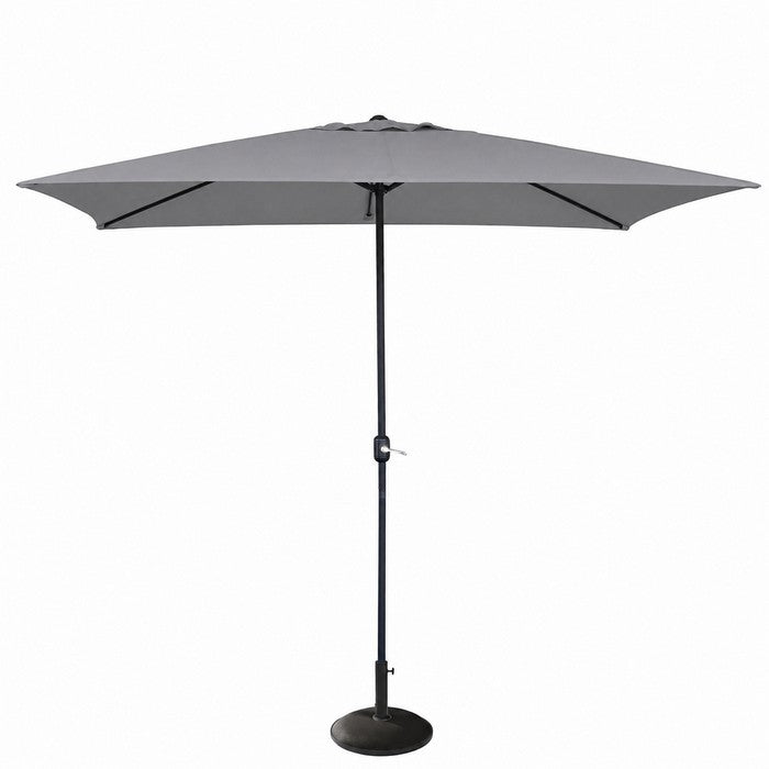 Ombrellone rettangolare da giardino a palo centrale 200x300 cm - Square