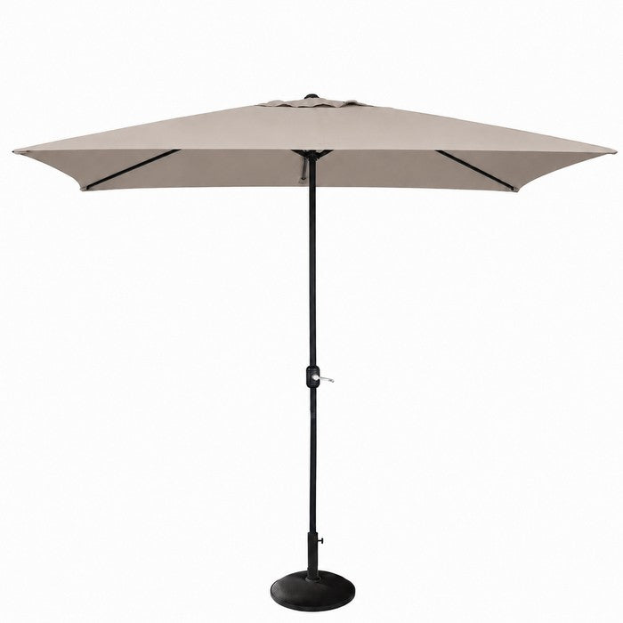 Ombrellone rettangolare da giardino a palo centrale 200x300 cm - Square