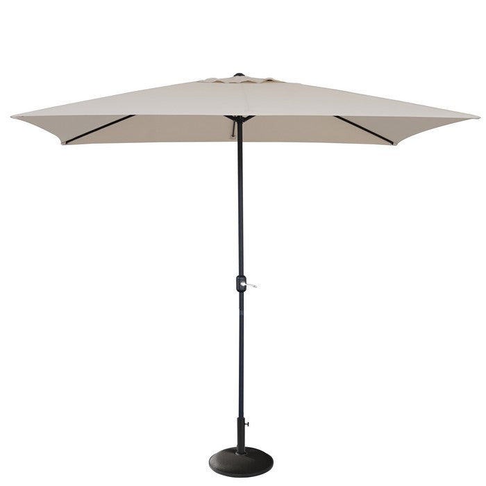 Ombrellone rettangolare da giardino a palo centrale 200x300 cm - Square