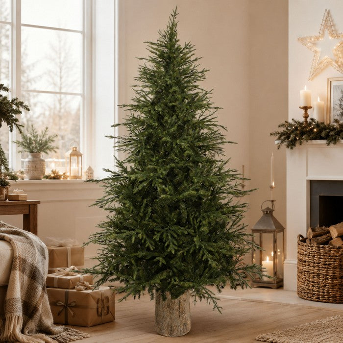 Albero di Natale verde in PE/PVC effetto realistico - Prestige