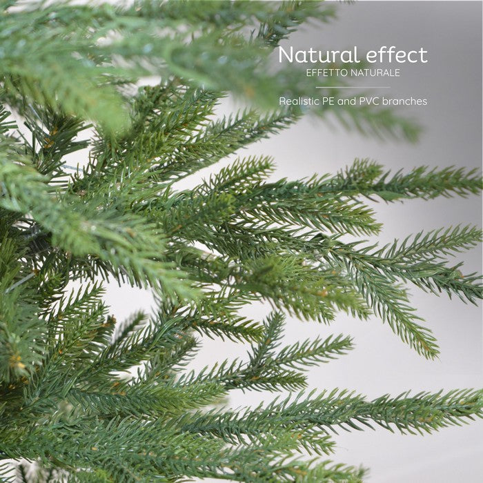 Albero di Natale verde in PE/PVC effetto realistico - Prestige