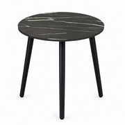 Tavolino tondo in legno e MDF - Eyko