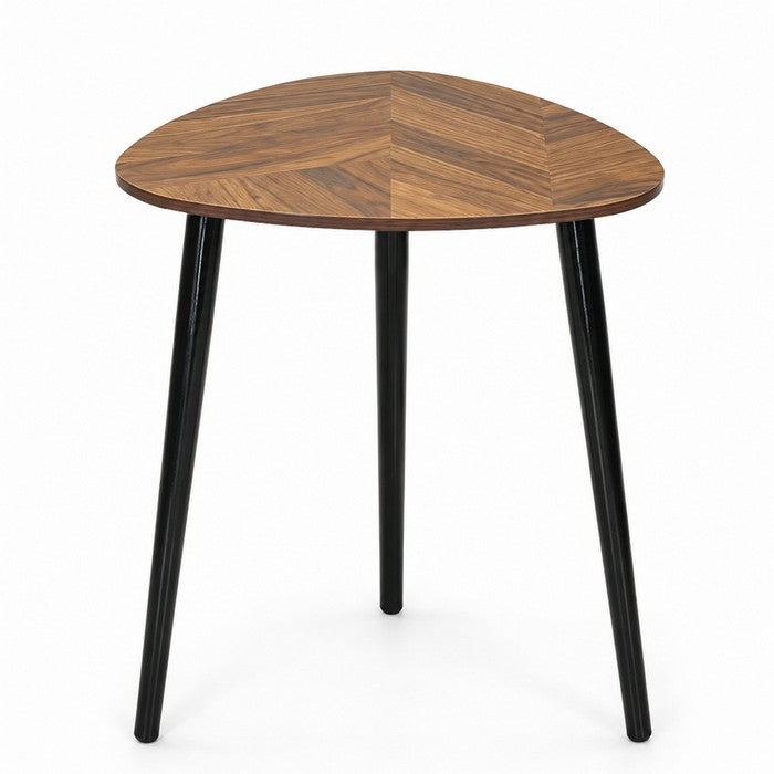 Tavolino trinangolare in legno e MDF - Tria