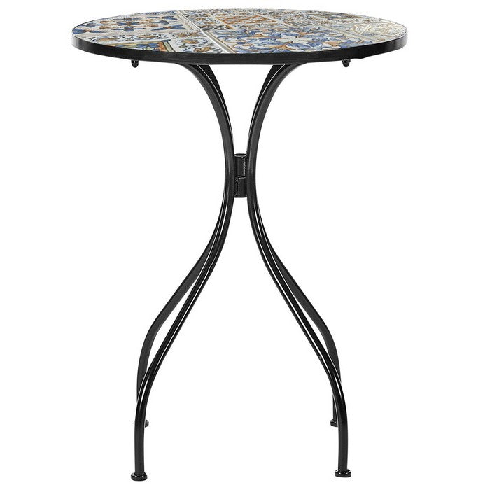 Set tavolo con sedie pieghevoli in metallo con mosaico - Erice