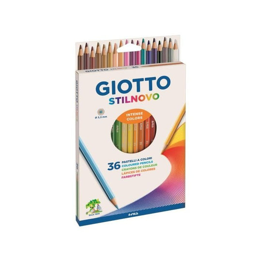 Giotto confezione da 36 pastelli Stilnovo - INGRO CART - 