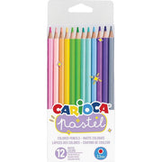 Carioca confezione 12 pastelli Pastel Pencils