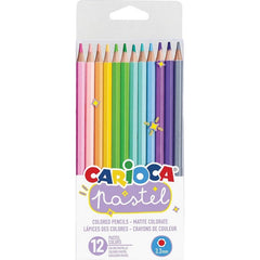 Carioca confezione 12 pastelli Pastel Pencils