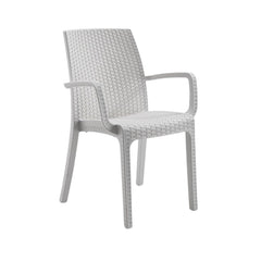 Poltrona da giardino in polipropilene effetto rattan - Indiana