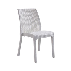 Sedia da giardino in polipropilene effetto rattan - Virginia