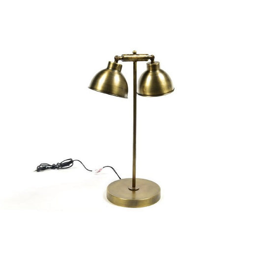 Lampada da tavolo 2 luci Vintage in metallo - MERCURY - 
