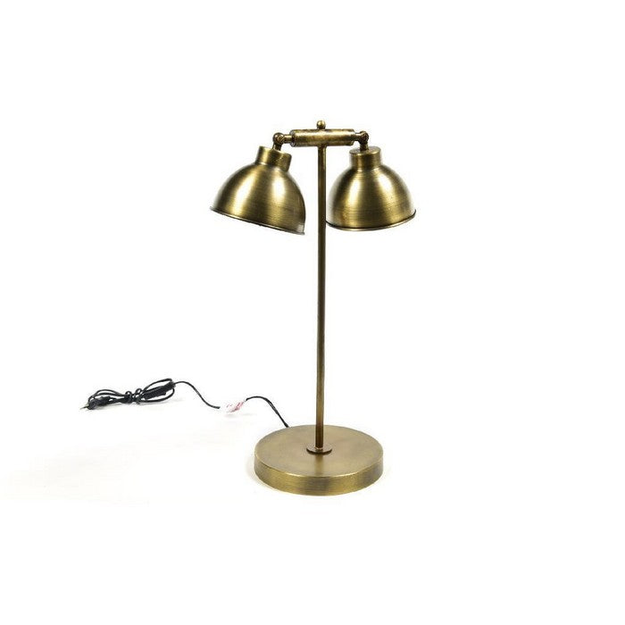 Lampada da tavolo 2 luci Vintage in metallo - MERCURY - 34277829443800