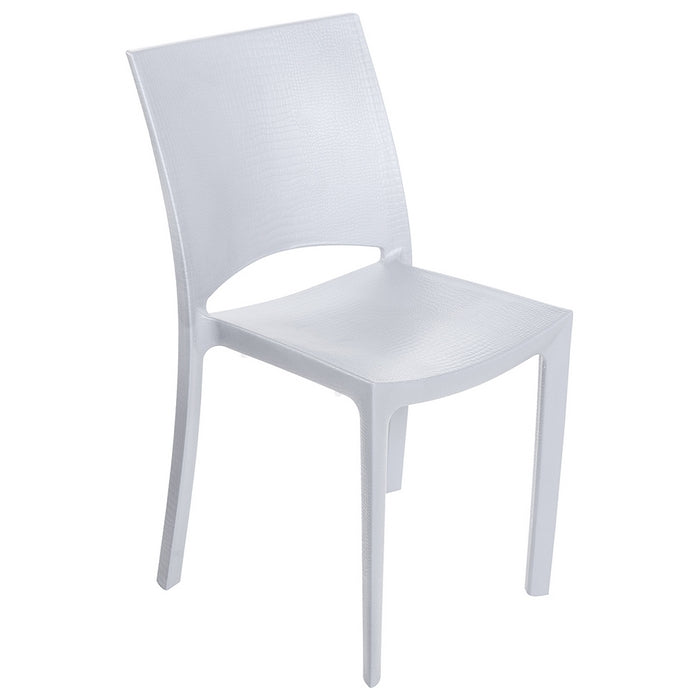 Sedia impilabile in polipropilene Cocco