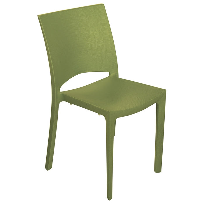 Sedia impilabile in polipropilene Cocco