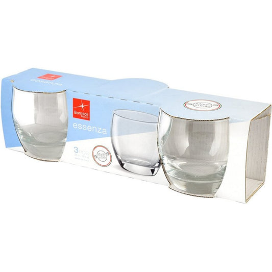 Set 3 bicchieri in vetro Essence - Acqua - BORMIOLI - 34276808655064