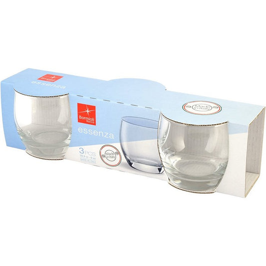 Set 3 bicchieri in vetro Essence - Juice - BORMIOLI - 34276826022104
