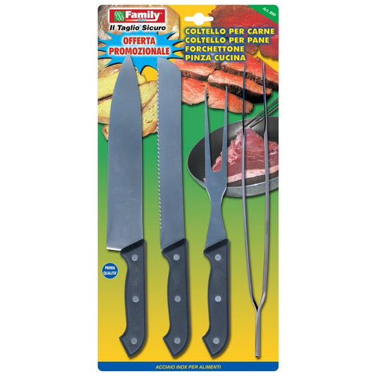 Set 4 utensili da barbecue - COLTELLERIE PAOLUCCI - 