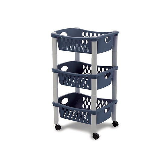 Carrello da cucina Otello a 3 piani - STEFANPLAST - 34276831232216