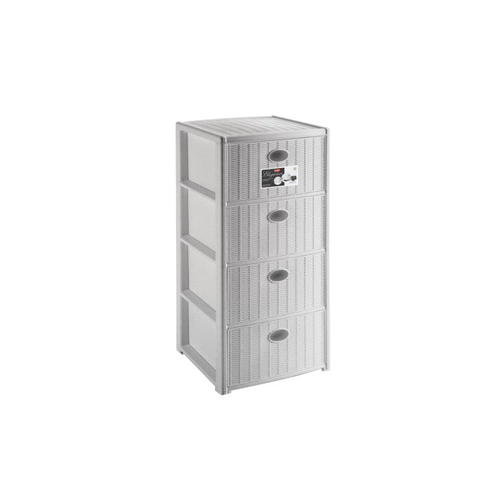 Cassettiera Elegance con 4 cassetti - STEFANPLAST - 34275553214680
