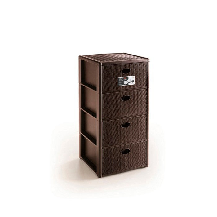 Cassettiera Elegance con 4 cassetti - STEFANPLAST - 34275554951384