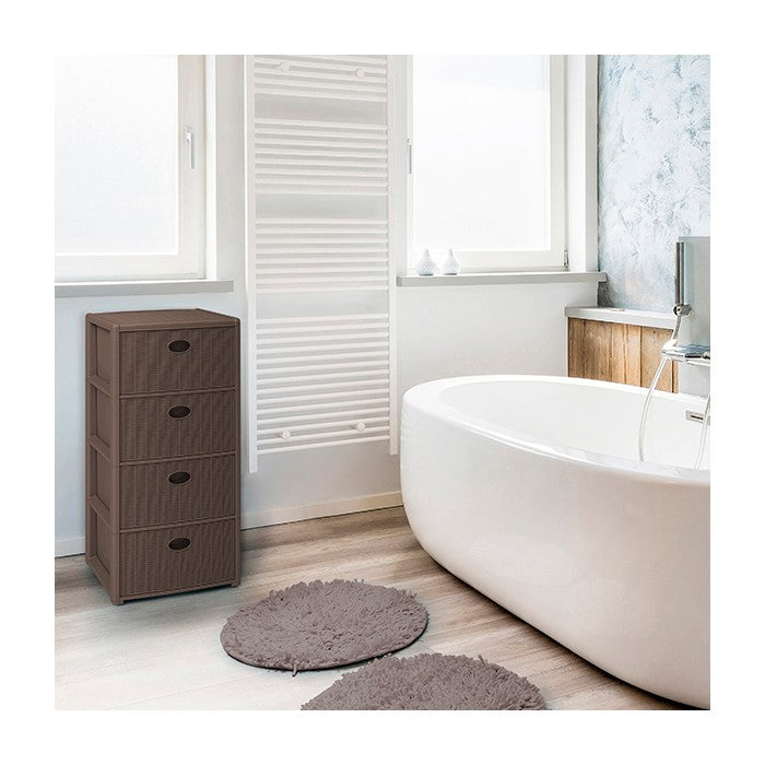 Cassettiera Elegance con 4 cassetti - STEFANPLAST - 34275555410136