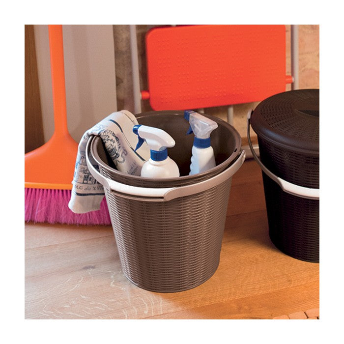 Pattumiera Elegance con coperchio 10 litri - STEFANPLAST - 34275604365528