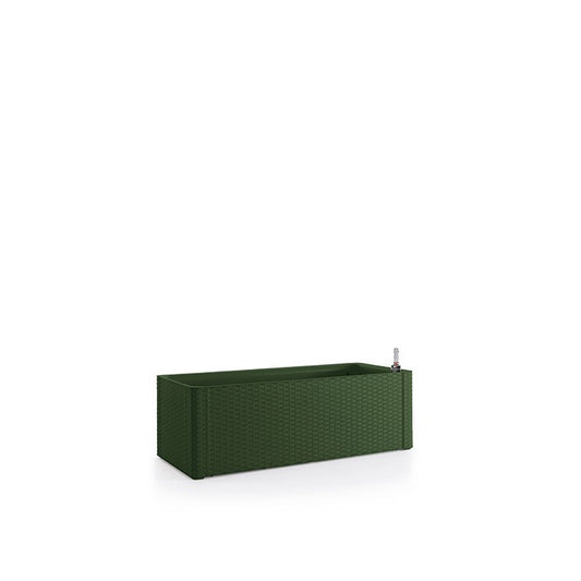 Fioriera rettangolare da giardino - Natural Deluxe - STEFANPLAST - 34272927973592