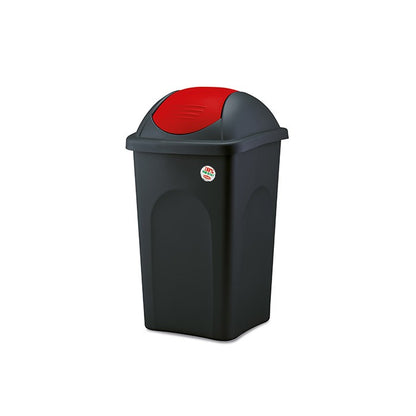 Pattumiera raccolta differenziata Bascula Silver 60 litri