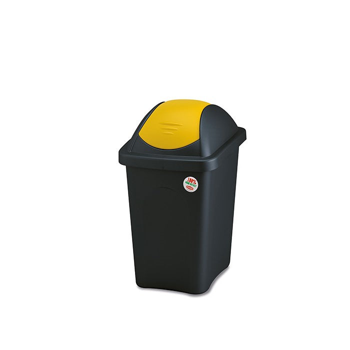 Pattumiera raccolta differenziata Bascula Silver 30 litri