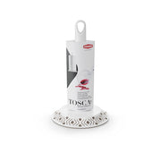 Portarotolo da cucina - Tosca bianco/tortora