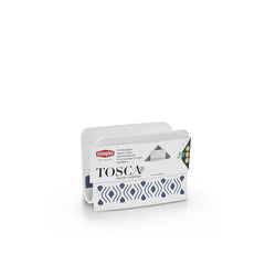 Portatovaglioli - Tosca bianco/blu