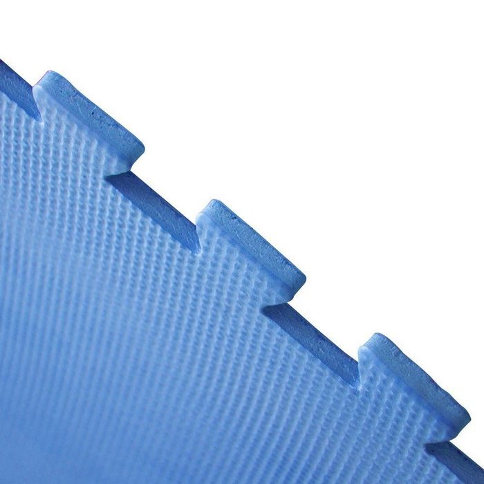 Set 9 tappetini 50x50 per posa piscine - blu