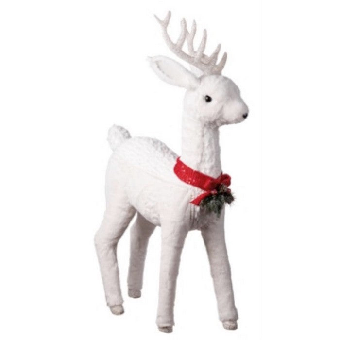 Renna per decorazione natalizia in polistirolo
