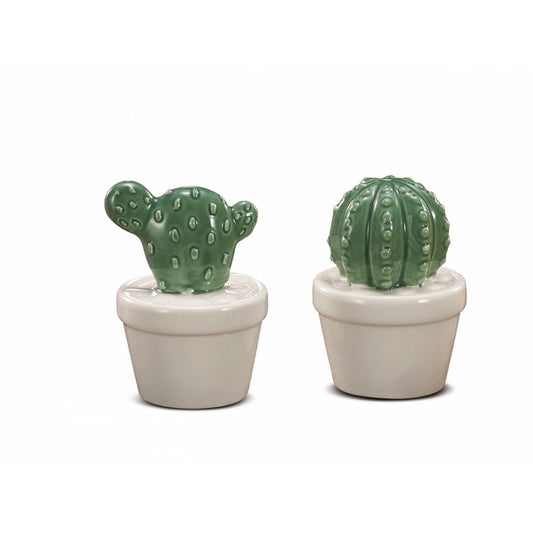 Decorazione pianta grassa in ceramica - Cactus - AD TREND - 63846015238522