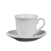 Servizio da caffè in porcellana 6 tazzine con piattini