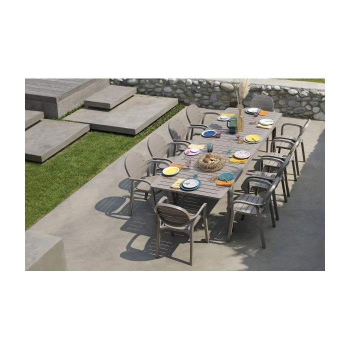 Tavolo da giardino allungabile struttura in alluminio - Alloro