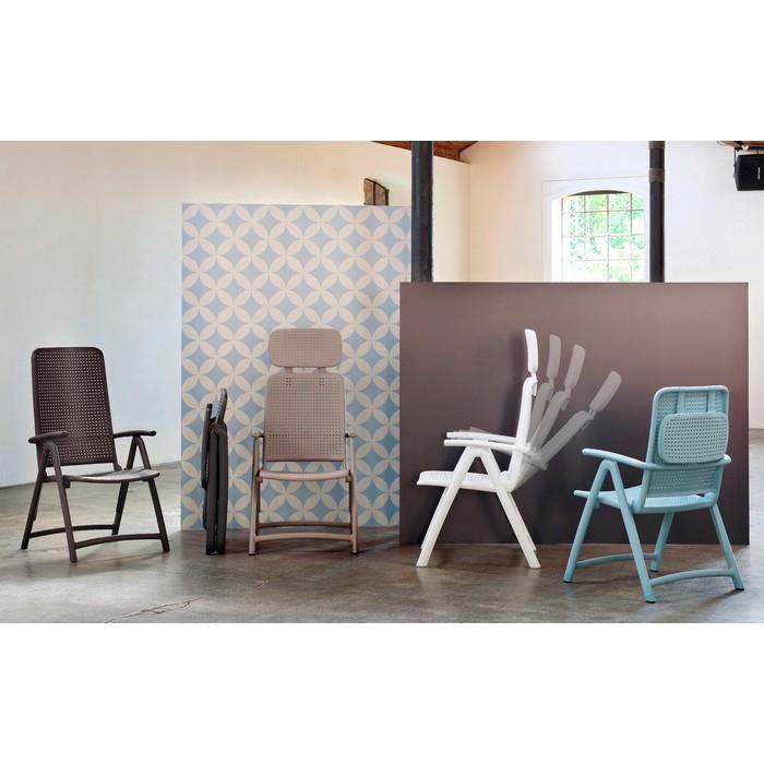 Poltrona da giardino con poggiatesta - Acquamarina - NARDI SPA - 34273083490520