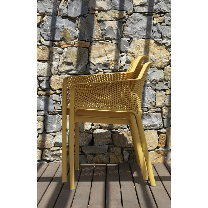 Poltrona da giardino impilabile in resina - Net