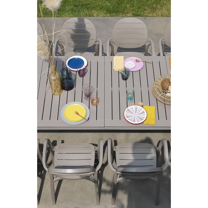Tavolo da giardino con gambe in alluminio estensibile - Alloro - NARDI SPA - 34269940121816