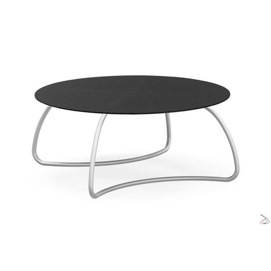 Tavolo in alluminio con piano in vetro - Loto Dinner - NARDI SPA - 34261594669272
