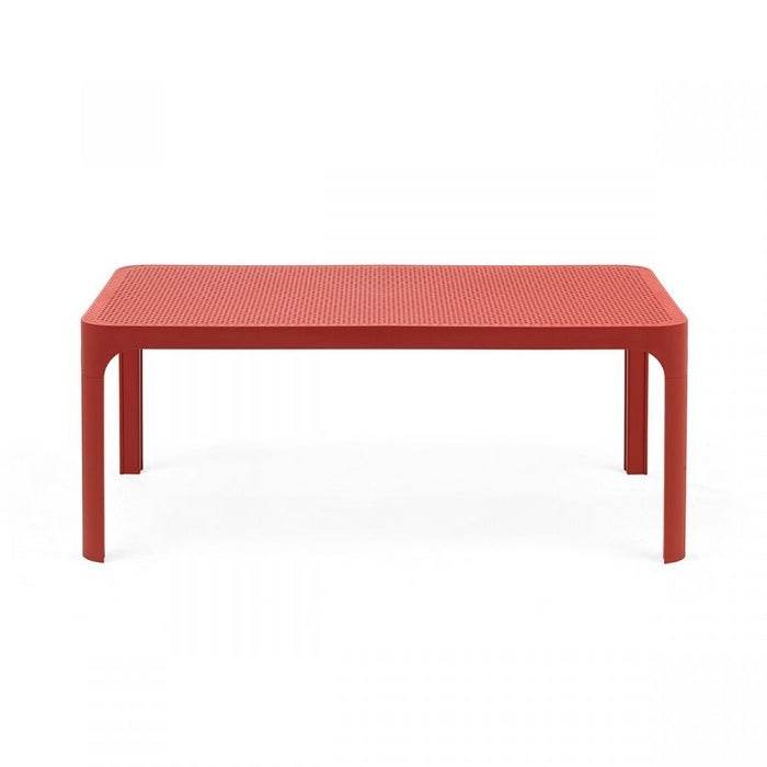 Tavolino da giardino in resina 100x60 cm - Net Table