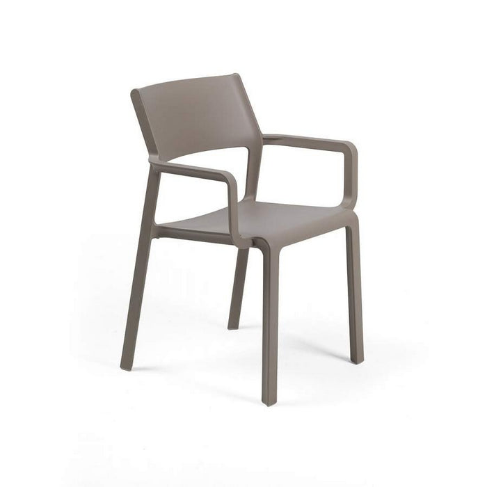 Poltrona da giardino in resina impilabile - Trill Armchair