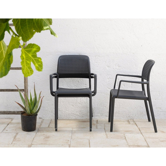 Poltrona da giardino in resina impilabile - Bora - NARDI SPA - 34273408614616