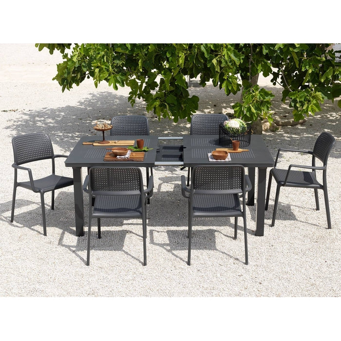 Poltrona da giardino in resina impilabile - Bora