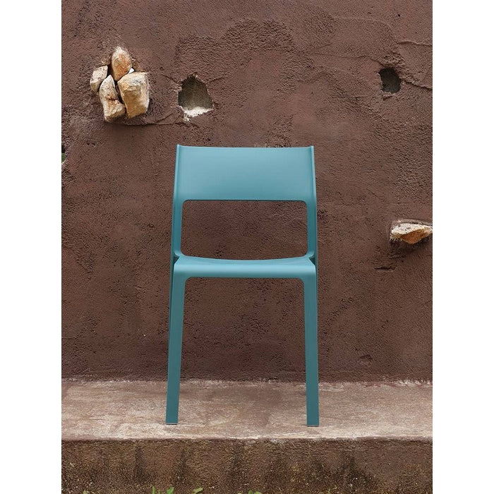 Sedia  da giardino in resina impilabile - Trill Bistrot