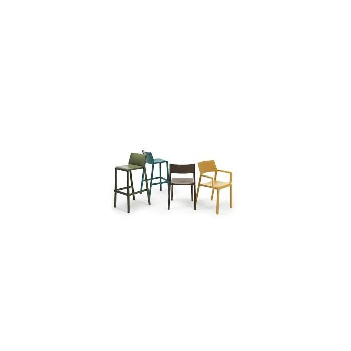 Sedia  da giardino in resina impilabile - Trill Bistrot