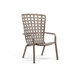 Poltrona relax da giardino in resina - Folio