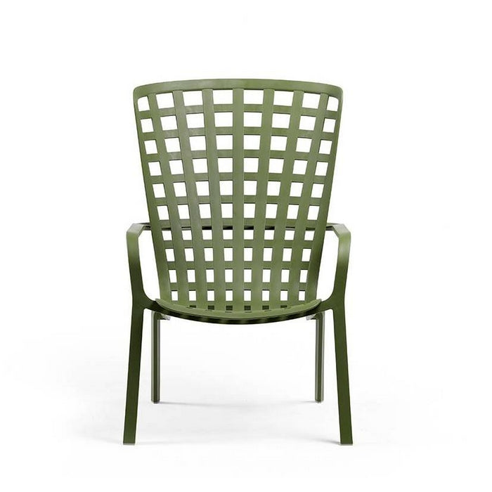 Poltrona relax da giardino in resina - Folio