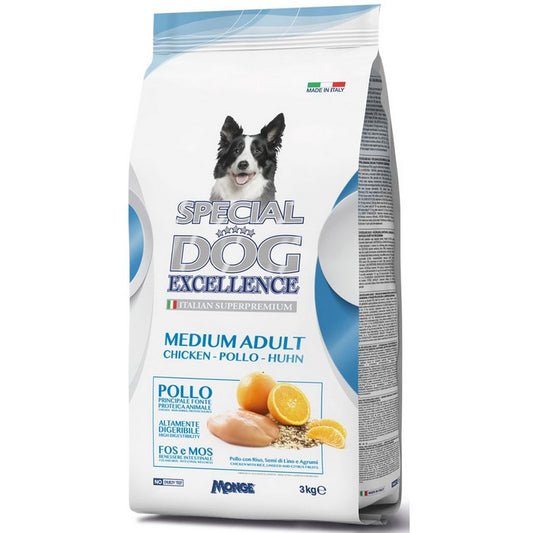 Special Dog Excellence Medium Adult - Pollo 3kg - MONGE - 